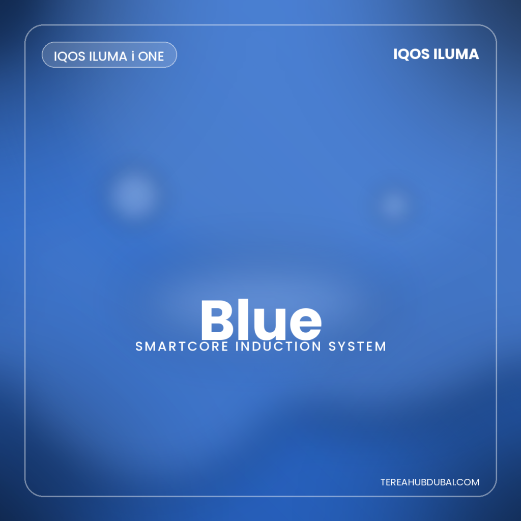 IQOS ILUMA i ONE Blue device - Terea Hub Dubai