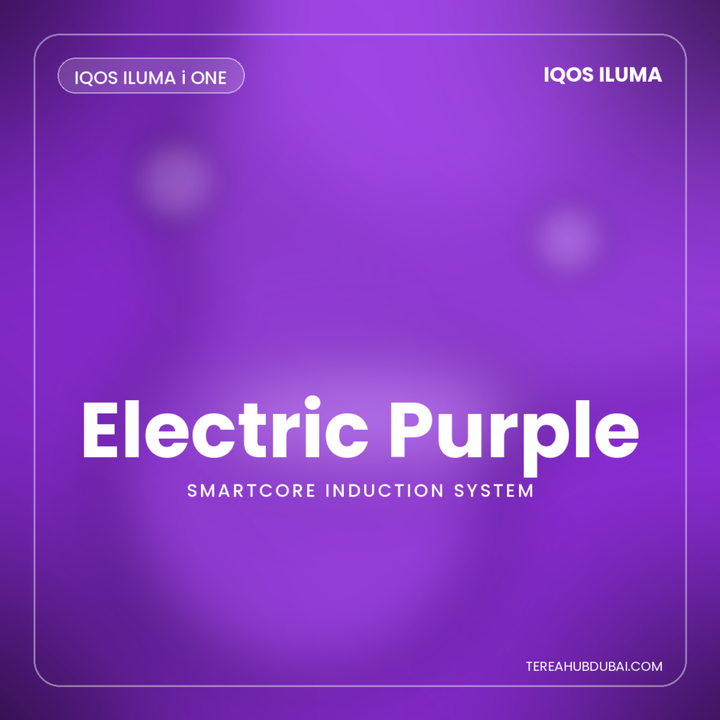 IQOS ILUMA i ONE Electric Purple device - Terea Hub Dubai