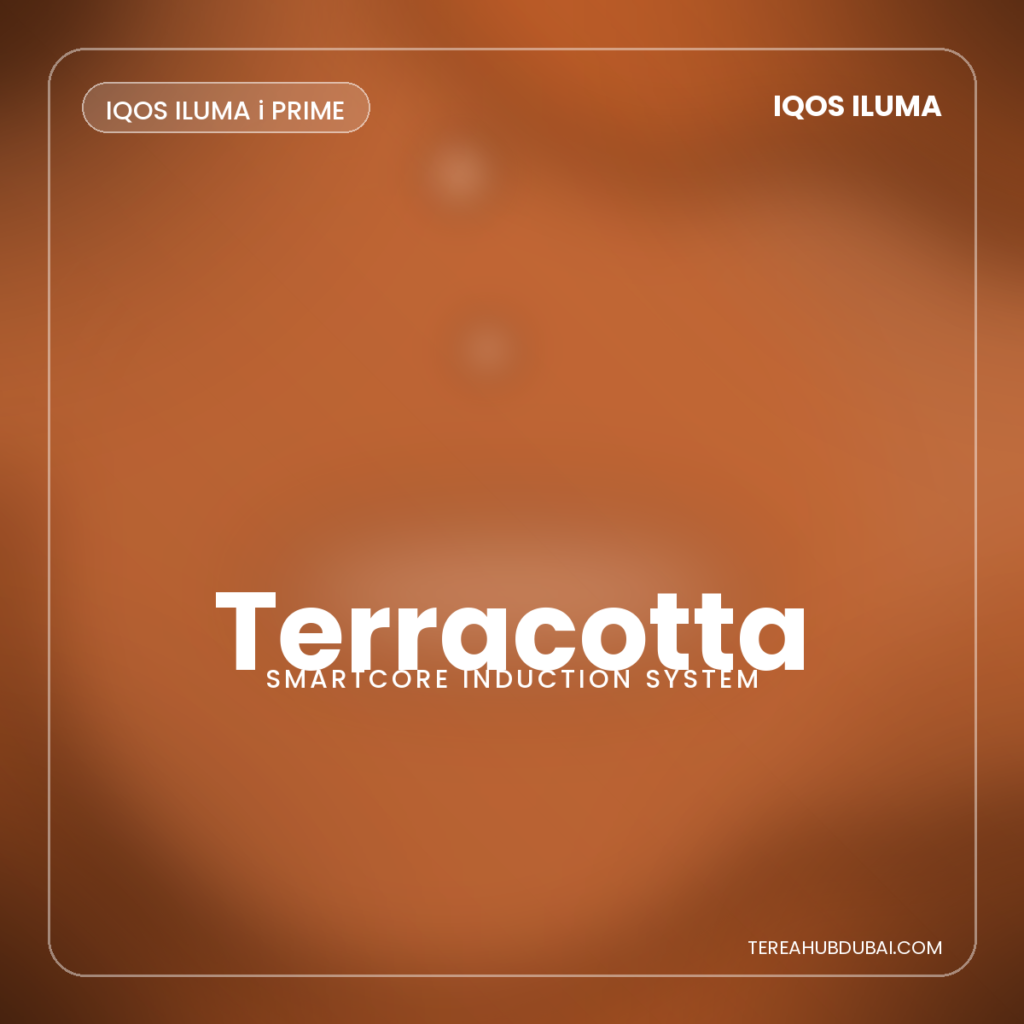 IQOS ILUMA i PRIME Terracotta device - Terea Hub Dubai