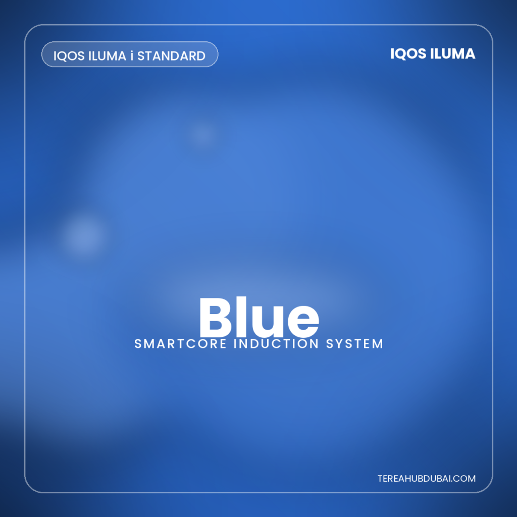 IQOS ILUMA i STANDARD Blue device - Terea Hub Dubai