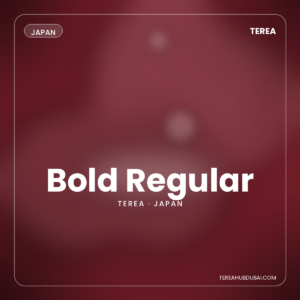Terea Bold Regular Japan pack - Terea Hub Dubai