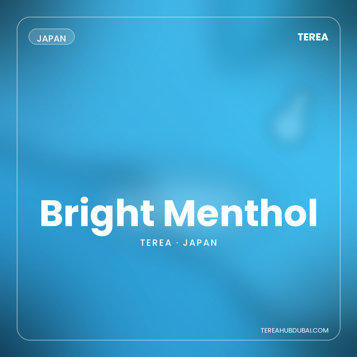 Terea Bright Menthol Japan pack - Terea Hub Dubai