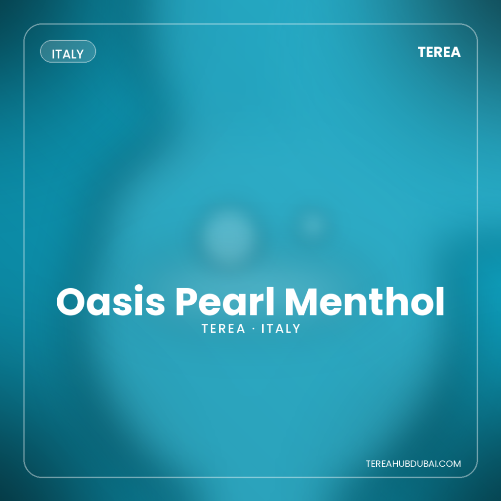 Terea Oasis Pearl Menthol Italy pack - Terea Hub Dubai