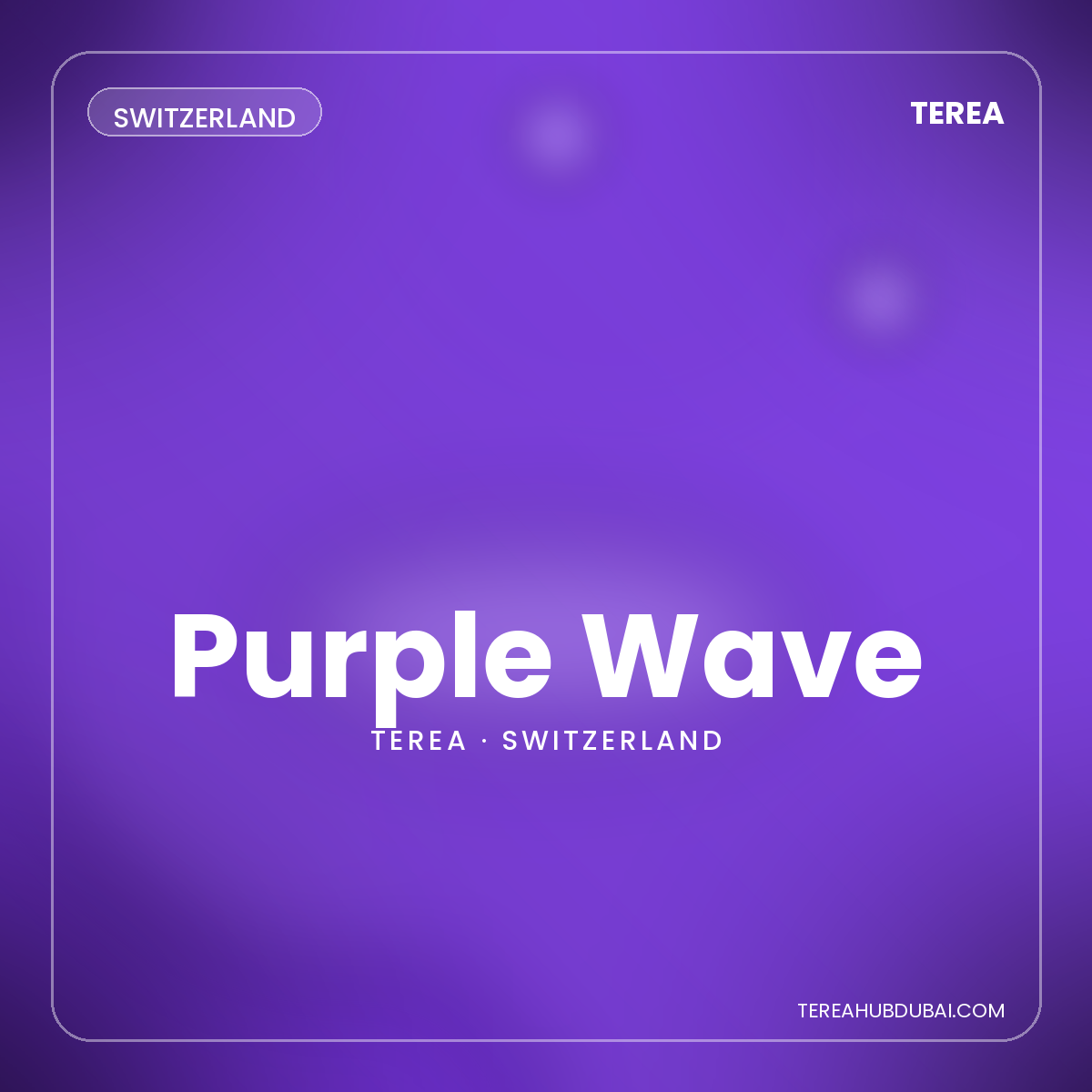 Terea Purple Wave Switzerland pack - Terea Hub Dubai
