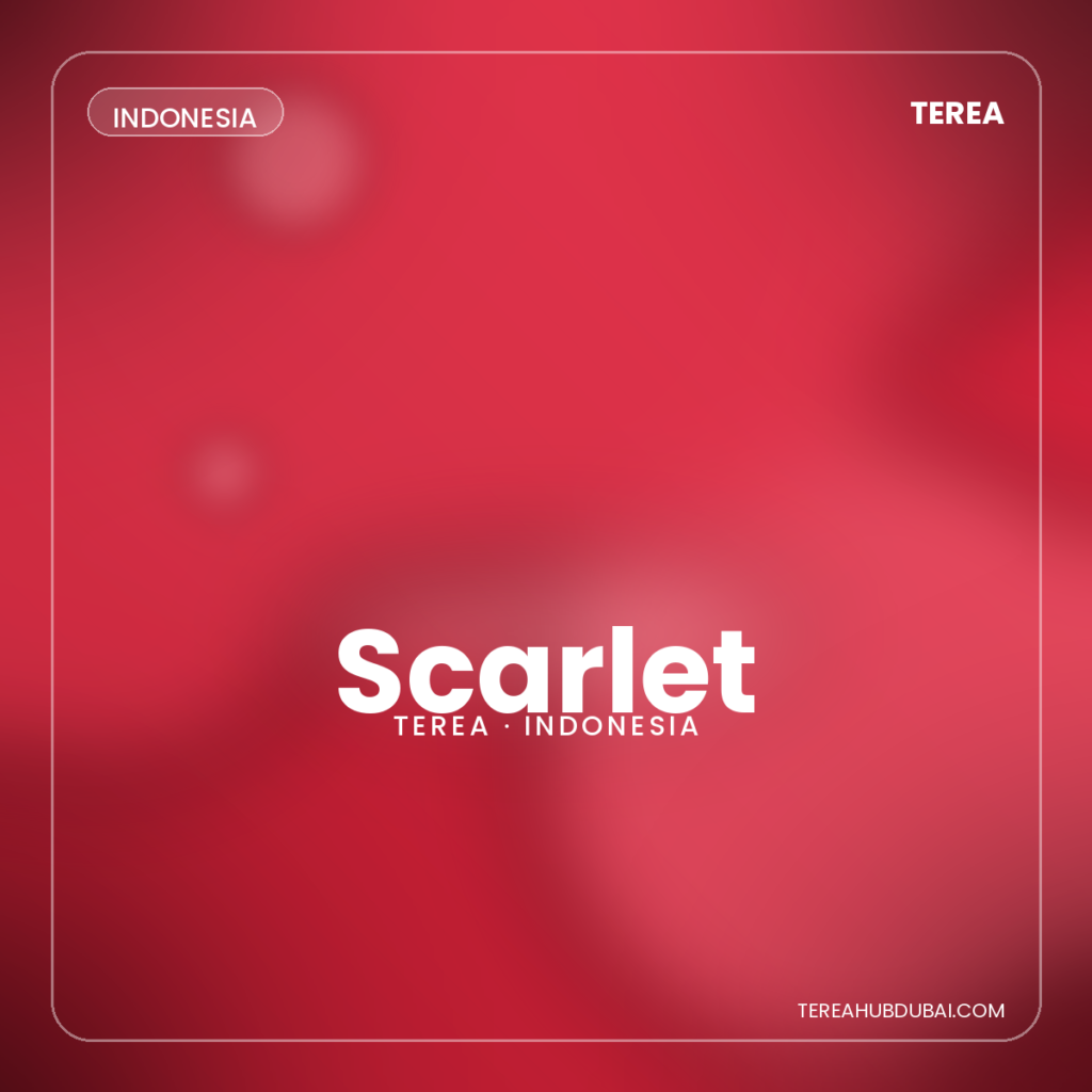 Terea Scarlet Indonesia pack - Terea Hub Dubai