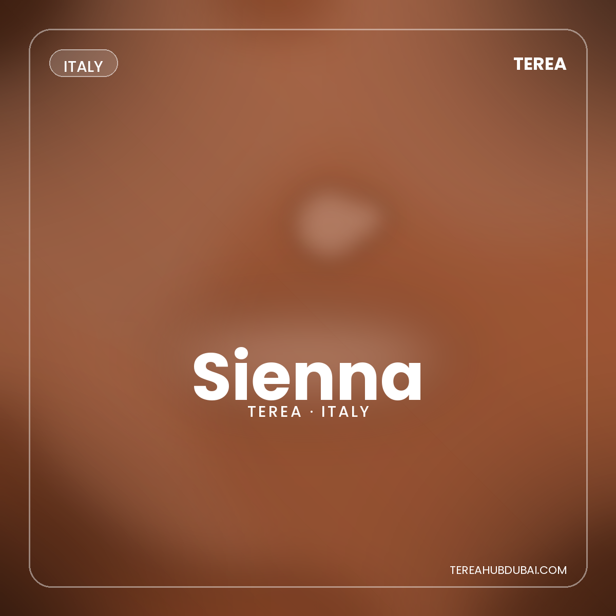 Terea Sienna Italy pack - Terea Hub Dubai