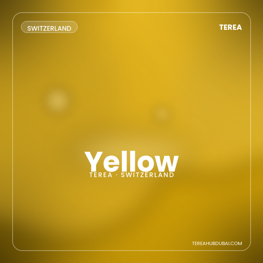 Terea Yellow Switzerland pack - Terea Hub Dubai